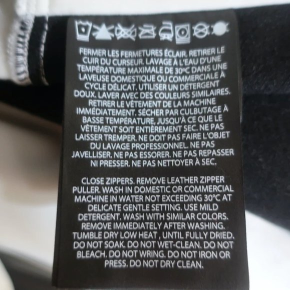 Mackage Gia Salopette Ski Pants Off-White Size Medium NEW - Picture 10 of 11